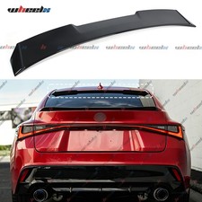 Glossy Black Rear Window Roof Spoiler Wing For 2021-2025 Lexus Is300 Is350 Is500