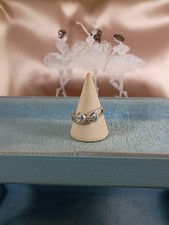 925 Sterling Silver Knots Ring Size 8.5 Stamped 925 IBB TH 1JW40
