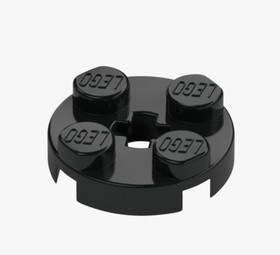 LEGO 10x Round Plate 2x2 Black Round Plate 4032 403226 Black Round Plate NEW