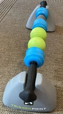 TriggerPoint STK Fusion Handheld Massage Roller W hands free stands EUC