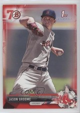 2017 Bowman Prospects Red 70th Anniversary Jay Groome Jason Groome #BP150 19yv