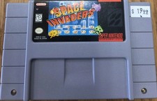 Super Nintendo SNES Space Invaders Game