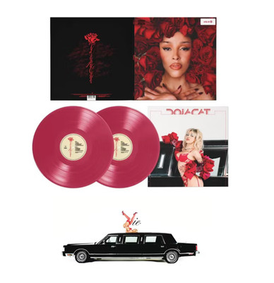 DOJA CAT - Vie. Magenta Vinyl  2LP. Target Exclusive + Poster. New and Sealed.