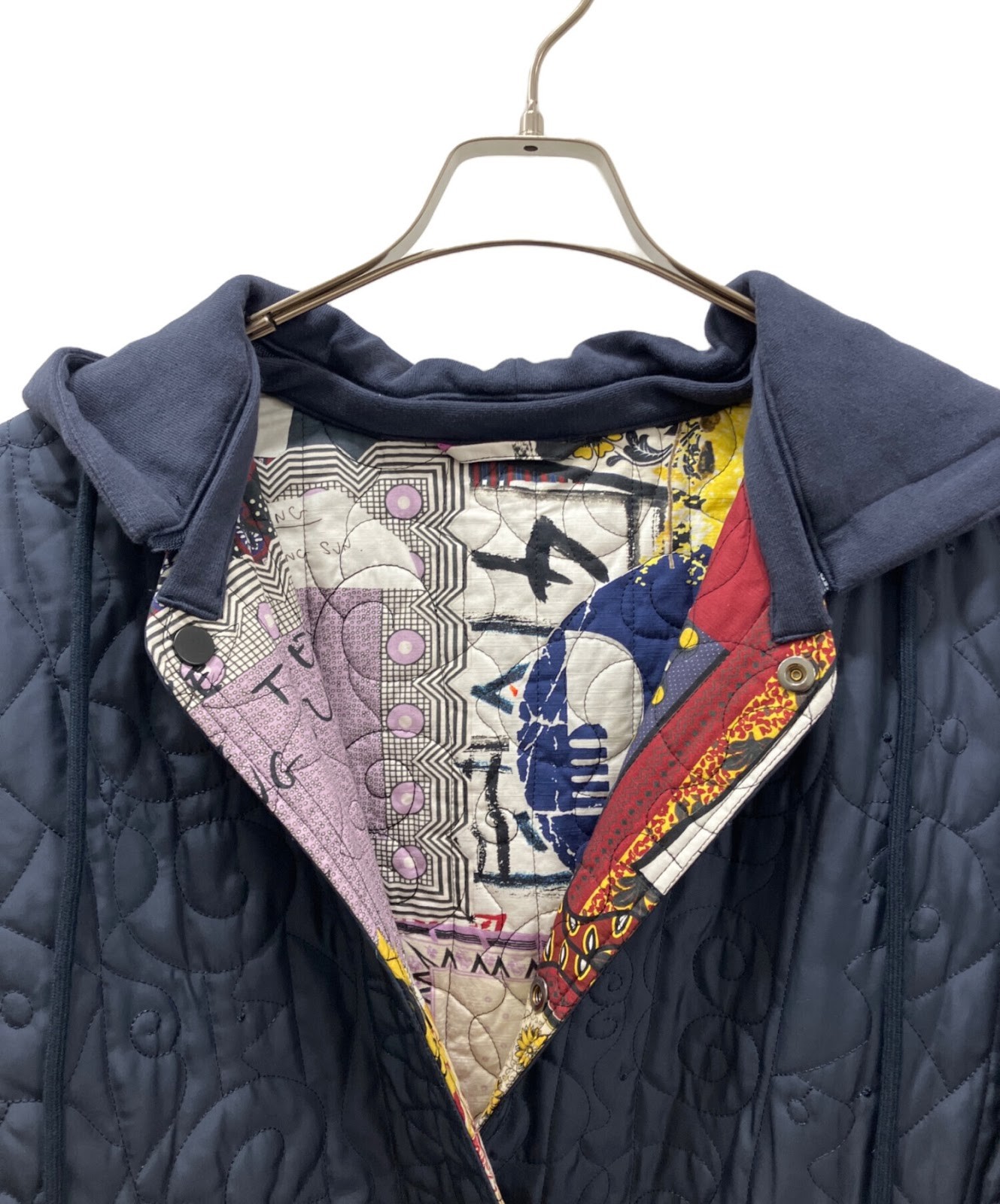 Desigual Patchwork reversible padded jacket Size:… - image 7