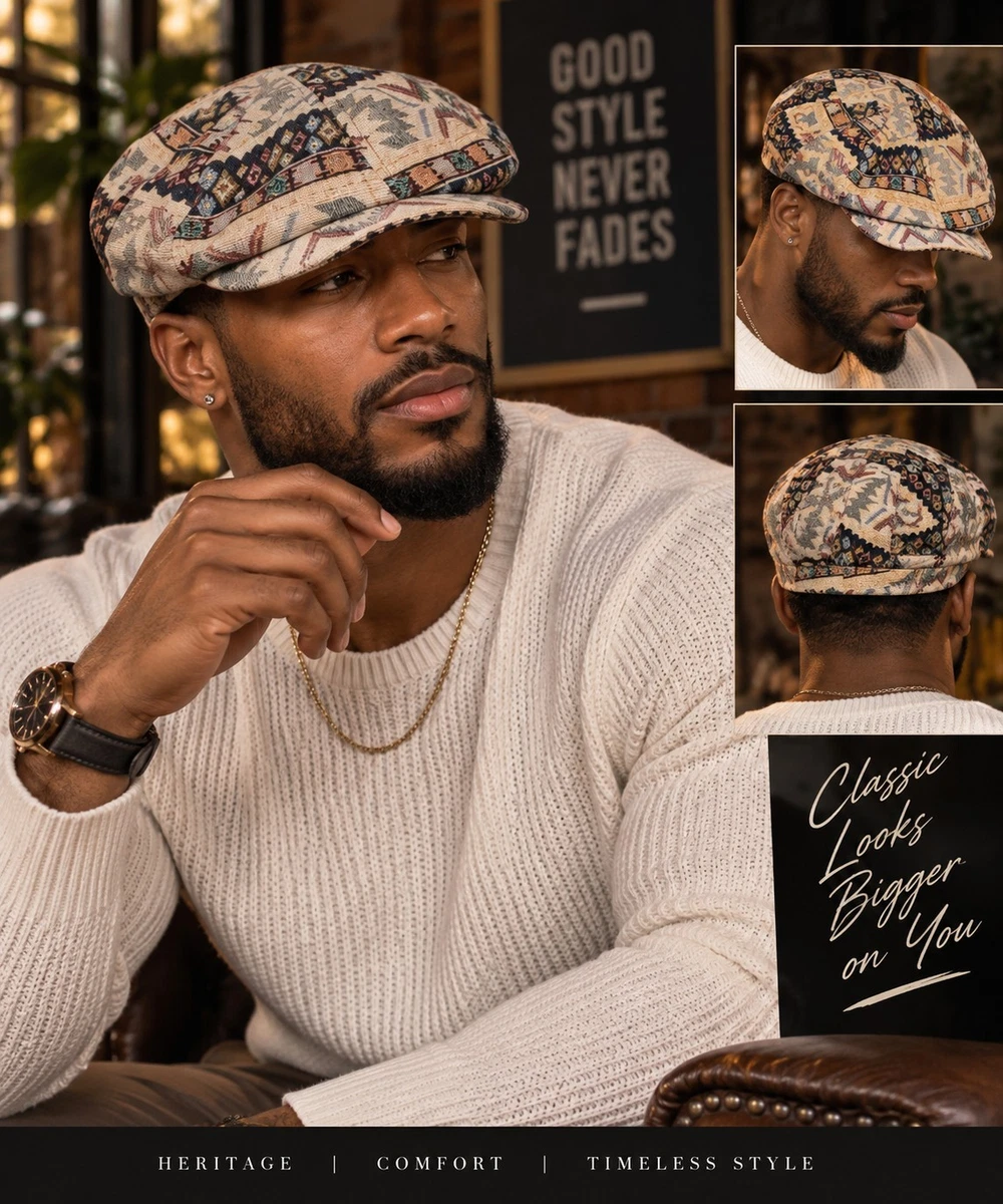 Men's Newsboy Caps for Sale - eBay