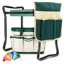 Foldable Garden Kneeler & Seat - Heavy Duty Bench for Kneeling & Sitting, Perfec