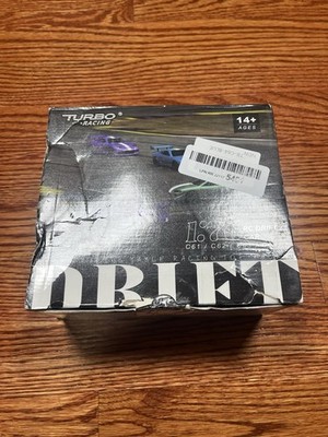 New OB Turbo Racing C64-BLUE 1/76 RC Drift Car 2WD On Road RTR w/Radio