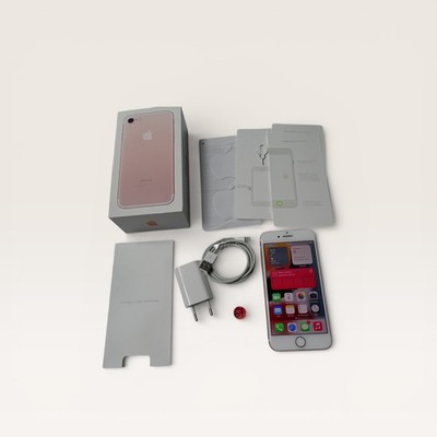 Apple iPhone 7 128GB Rosa! Ohne Simlock! TOP ZUSTAND! OVP! RAR! IMEI gleich!