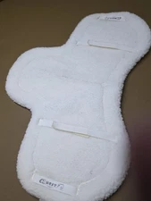 Quest Fleece Non Slip English Show Pad Small fits 14-15.5" jumping Saddles