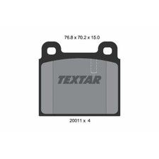 Plaquette de frein BMW 1800