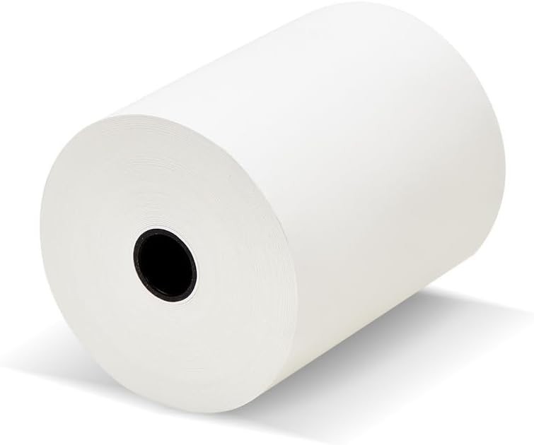 как выглядит 50 3 1/8 x 230 Thermal Paper Receipt Rolls 3.125 x 230 ft POS/Cash Register фото