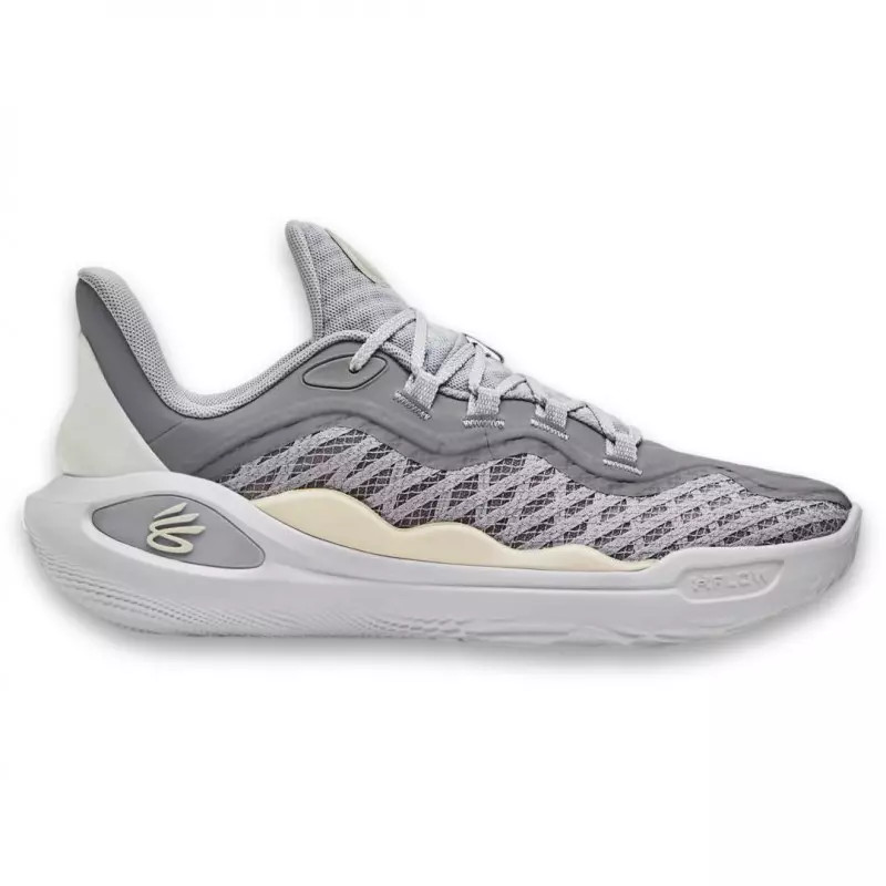 Baskets Curry 11 Young Wolf Under Armour de basketball pour entraînement en salle