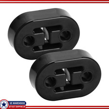 Adjustable Tailpipe Damping Hanger 2pcs Exhaust Rubber Hanger 0.4812mm 2