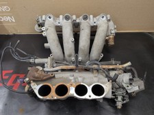 Oem Nissan 240sx Ka24de Upper Lower Engine Intake Manifold Throttle Body 240sx