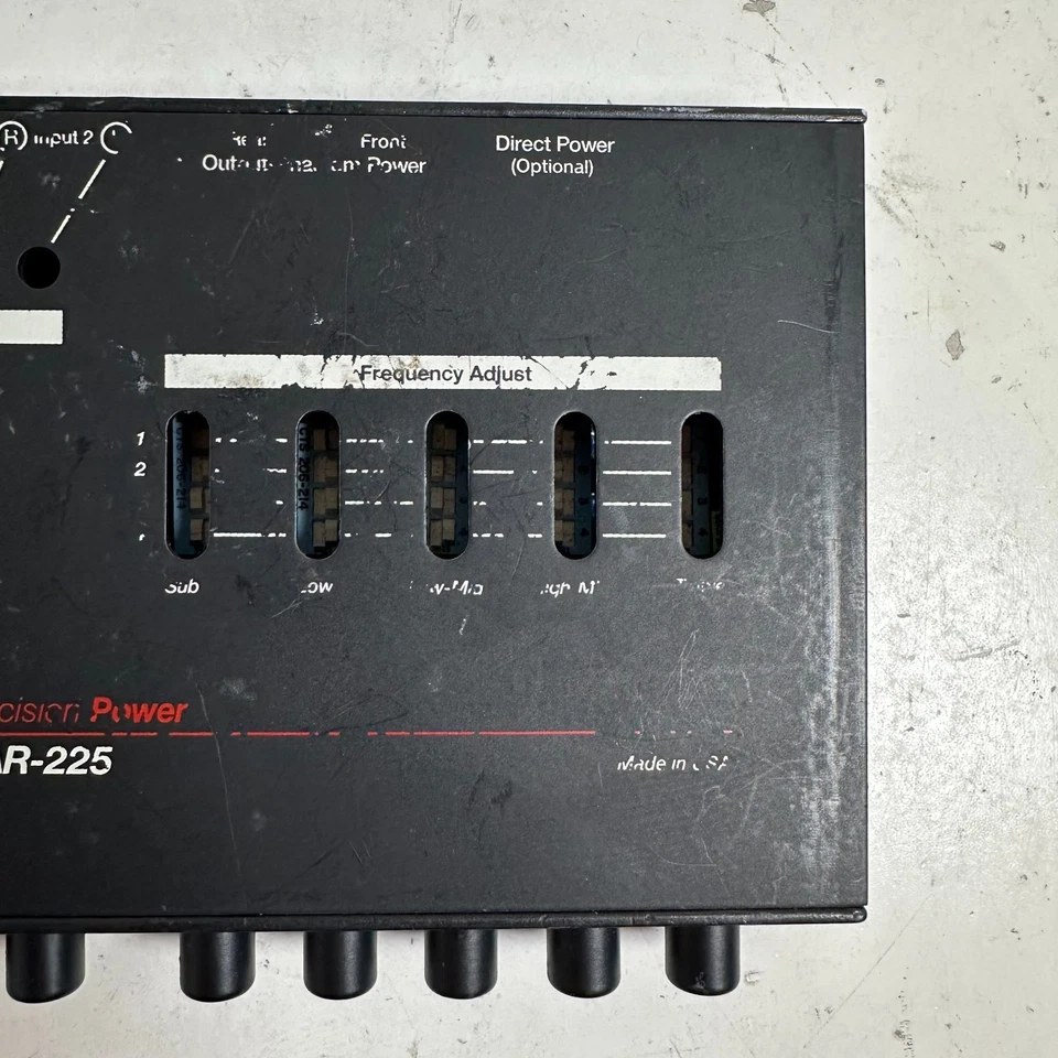 Precision Power PAR-225 Black 5-Bands Paragraphic Equalizer for Car Stereo - Image 3 of 4