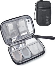 Cord Organizer Travel Cable Organizer Bag Tech Electronic Organizer Travel Case,