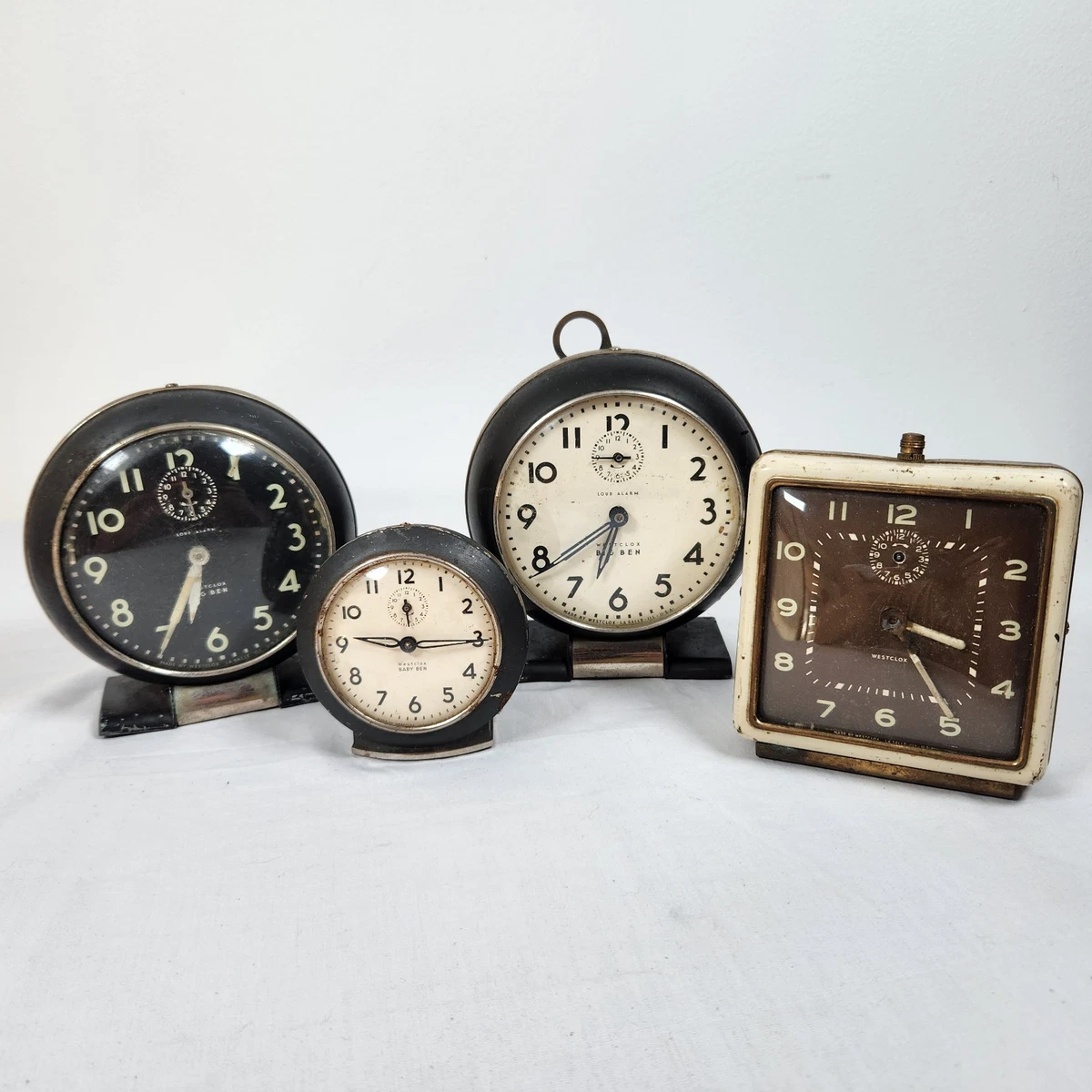 Westclox Collectible Alarm Clocks & Clock Radios 1920-1949 for
