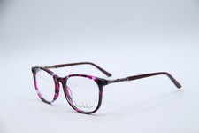 NEW NICOLE MILLER DOVE C01 PURPLE HAVANA AUTHENTIC FRAMES EYEGLASSES 52-17