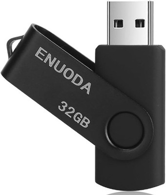 Hochgeschwindigkeits-USB-Stick 32GB Metall Speicherstick Schwarz