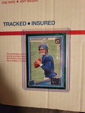 2025 Panini Donruss Optic - Rated Rookie Jaxson Dart Green Velocity Prizm (RC)