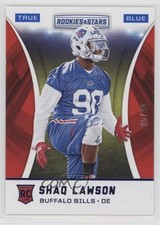 2016 Panini Rookies & Stars One Star True Blue 5/49 Shaq Lawson #184 0a3