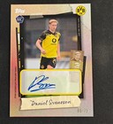 Daniel Svensson 2025-26 Topps Focus Borussia Dortmund Snapshot Auto 68/75 RC