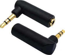 3.5Mm Jack Adapter 90 Degree Right Angled 3 Poles 3.5Mm TRS Audio Stereo Male to