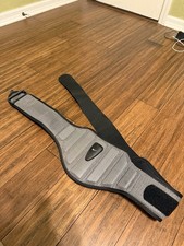 Nike Structured Training Weight Lifting Belt XL Gray Black