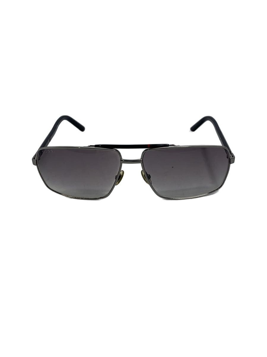 GUCCI Sunglasses Tear Drop Titanium SLV GRY Men s 2202