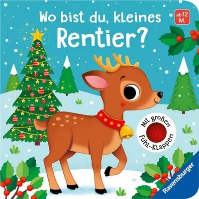 Wo bist du, kleines Rentier? | Meike Theda | Buch | Wo bist du ...? | 12 S.
