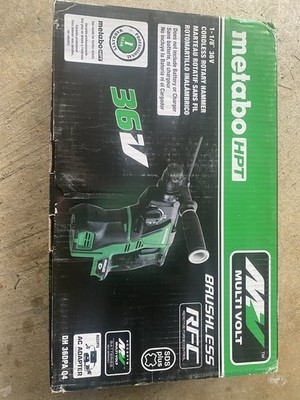 *NIB* Metabo Dh36pda 1-1/8  SDS+ Cordless Rotary Hanmer 36v Tool Only