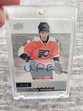 2016-17 Premier Premier Rookie Auto Ivan Provorov RC SP 25/25 #R-48 Silver