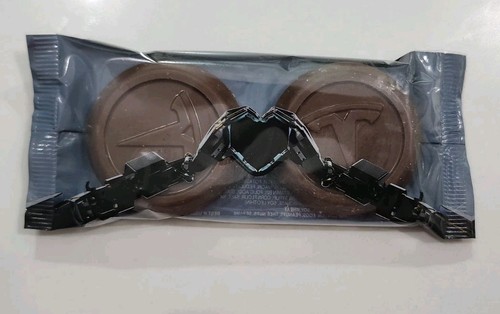 Very Rare Limited Edition Tesla Chocolate Camel Truffle Cookies Optimus Robo