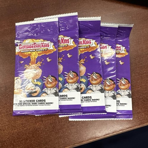 2013 Poubelle Seau Enfants Séries 3 Beaucoup De 5 Cintre Packs Neuf Scellé GPK L - Photo 1 sur 2