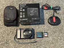 Panasonic Lumix DMC-ZS100 Digital Camera 20MP WiFi 4K Battery Charger Tested