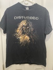 2016 DISTURBED Immortalized Concert Tour Shirt Unisex T Shirt Mens Medium