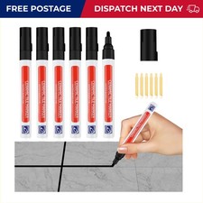 Quick-Drying 6 PCS Tile Grout Reviver Set - Perfect for Kitchens & Bathrooms