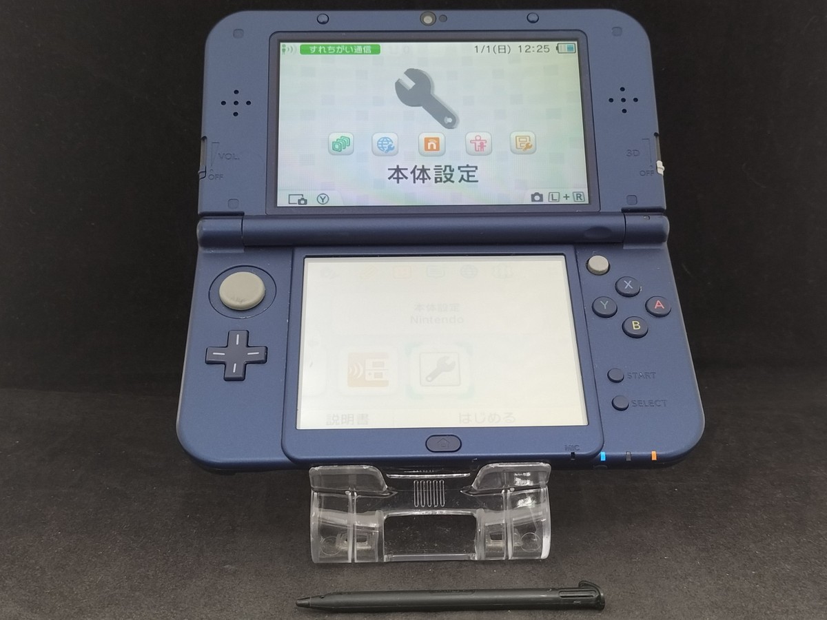 L3027 Ship Free Nintendo new 3DS LL XL console Blue Japan w