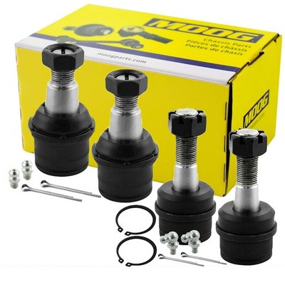 4 Pack MOOG Front Lower Upper Ball Joints for Ford F250 F350 SD 99-12 Excursion