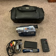Sony Handycam DCR-TRV140 NTSC Digital 8 USB TESTED WORKING