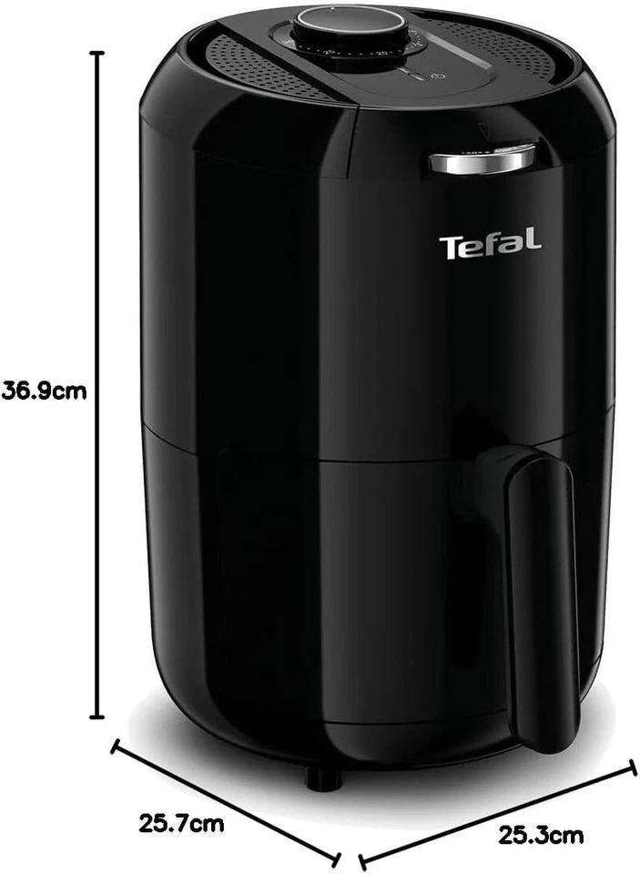 Tefal Easy Fry Compact Heißluft-Fritteuse - Schwarz - Bild 2 von 4