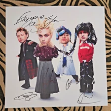 SIGNED 12x12" Lithograph + CD Everyone's A Star 5 Seconds Of Summer 5SOS Vinyl