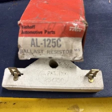 Niehoff AL125C Ignition Coil Resistor fits Chrysler Dodge  Ford Lincoln '56-'94