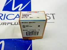 Ferraz Shawmut Tri-Onic TRM-10 250V 10 Amp Fuse box of 10 new