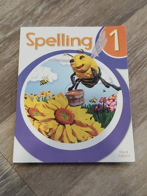 BJU Press Spelling 1  Student Workbook Third Edition  1st Grade