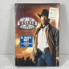 New Walker Texas Ranger The Final Season DVD 6-Disc Set 2000-2001