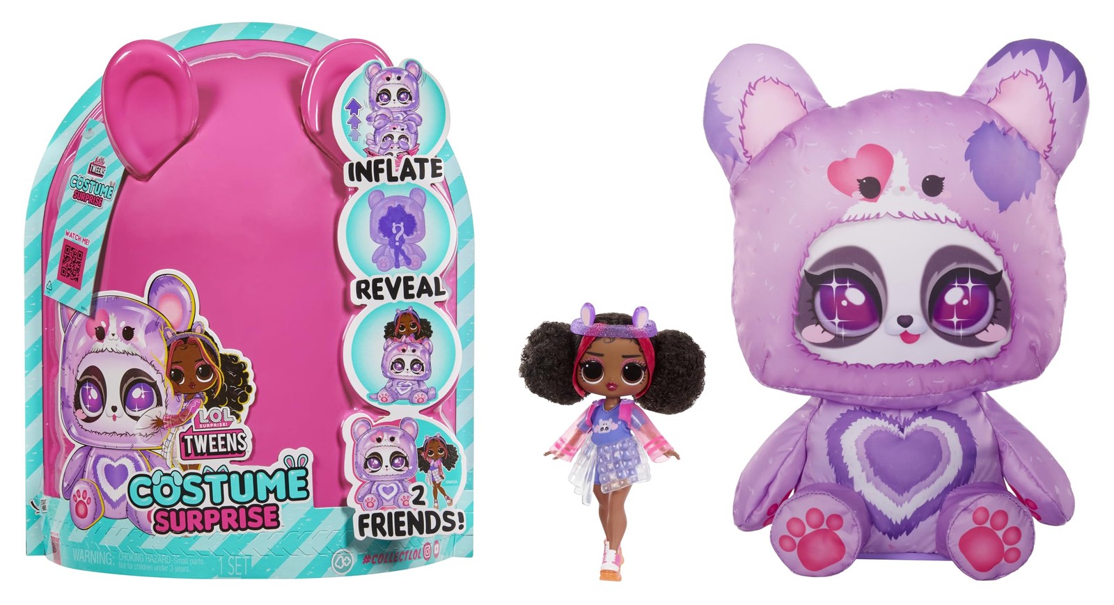 Poupée Tweens Hoops Cutie Surprise Costume Panda Idée Cadeau Anniversaire