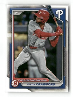 2024 Topps Bowman - Justin Crawford #BP-17 ROOKIE (RC)