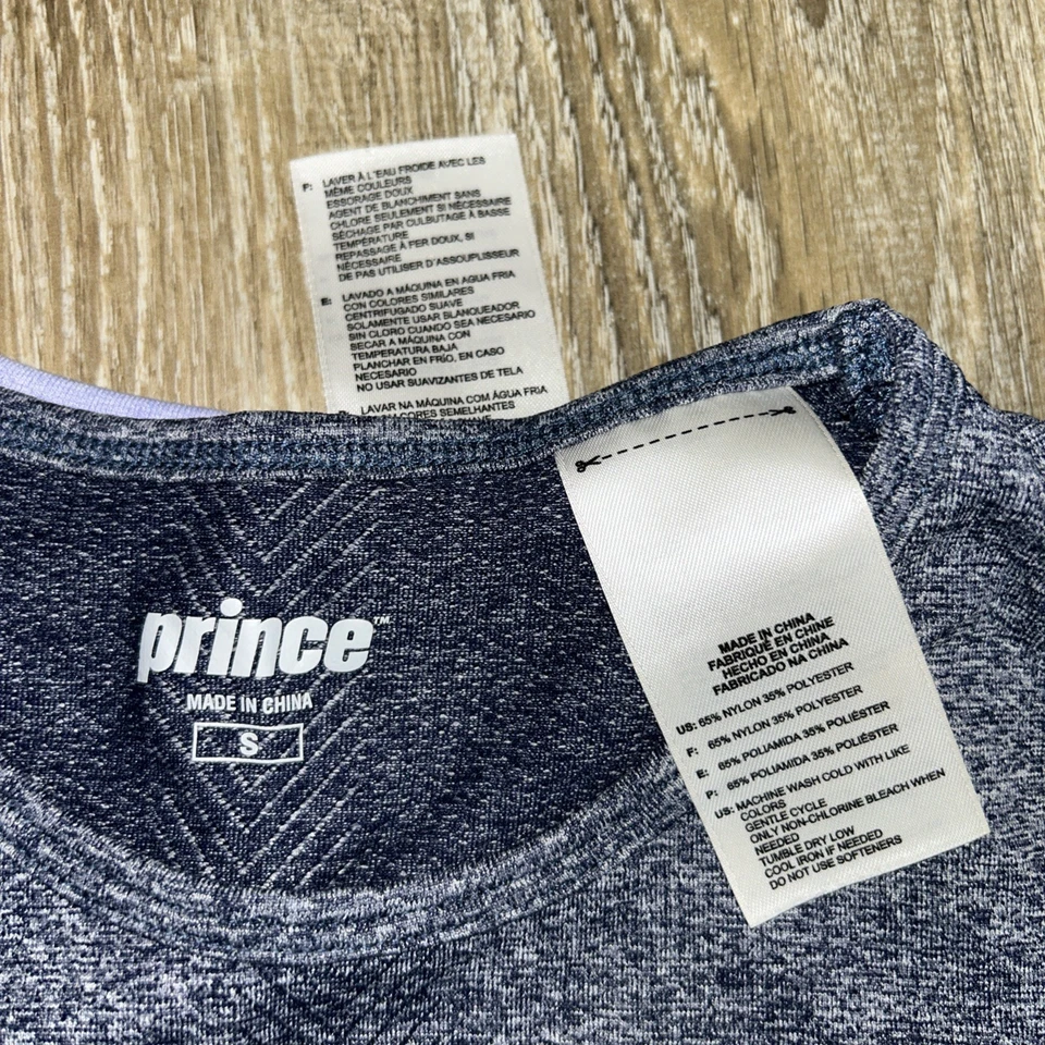Paquete Prince Camiseta sin mangas de tenis para mujer, pequeña, azul, rosa, púrpura Foto 2 de 4