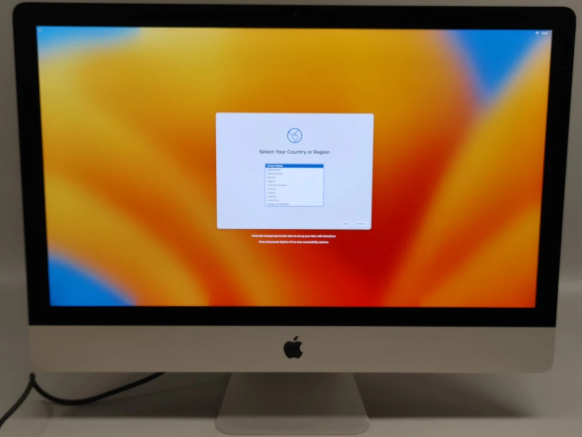 Apple iMac Intel Core i5 7th Gen. 2017 Release Year Apple Desktops